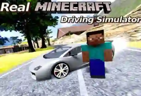 Laro Real Minecraft Driving Simulator online