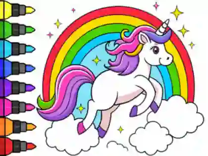 Laro Coloring Book: Magical Unicorn online