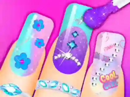 Laro Coloring Book: Nail Art online
