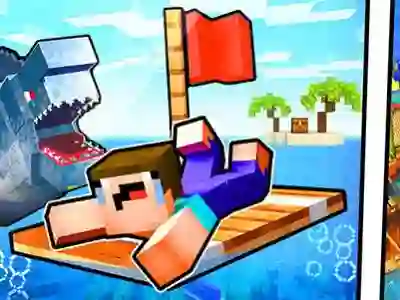Laro Noob Raft: Ocean Survival online