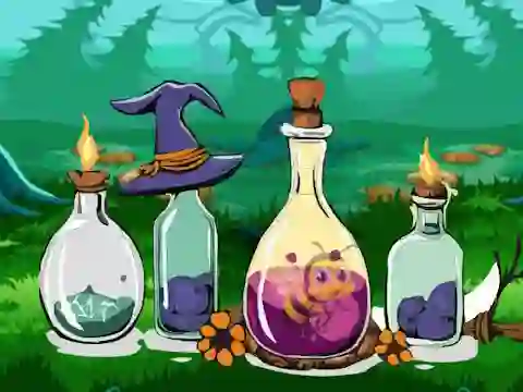 Laro Bottle Stuck Honeybee Escape online