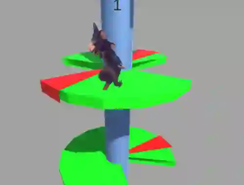 Laro Ratomilton Helix Jump online
