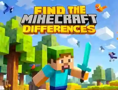 Laro Find The Differences: Minecraft online