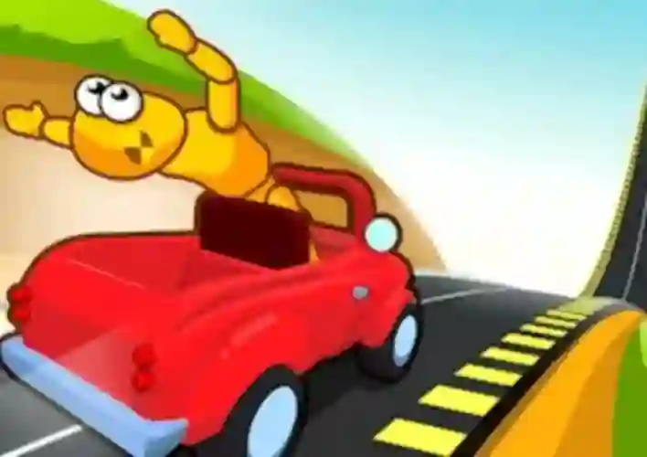 Laro Downhill Car Ride Crash Test online