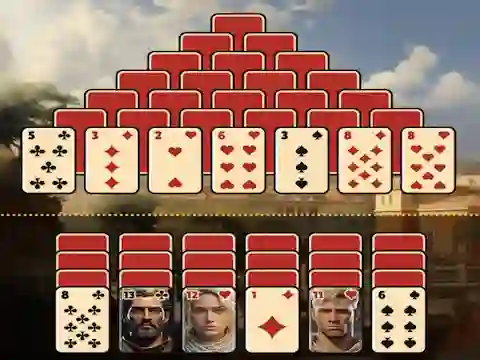 Laro Pyramid Solitaire Ancient Rome online