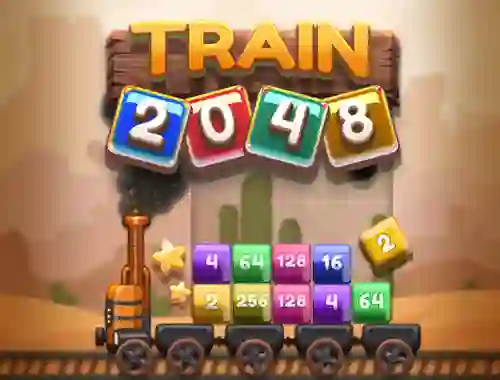Laro Train 2048 online