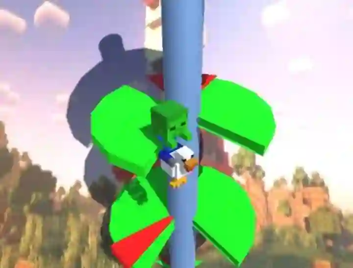 Laro Chicken Jockey Helix Jump online