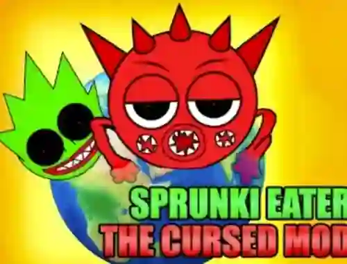 Laro Sprunki Eater The Cursed Mod online