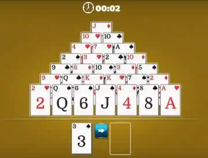 Laro Pyramid Solitaire online