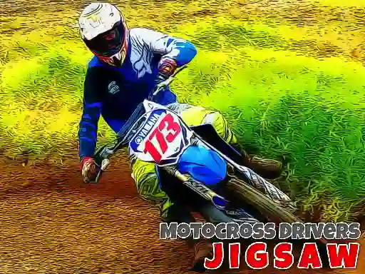 Laro Motocross Drivers Jigsaw online