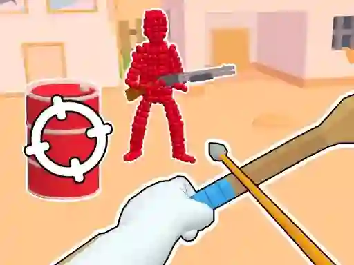 Laro Stickman Archer: Shooting Arrows at Reds online