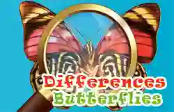 Laro Differences Butterflies online