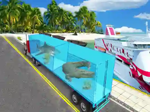 Laro Sea Animal Cargo Truck online