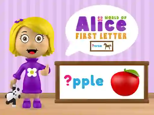 Laro World of Alice First Letter online