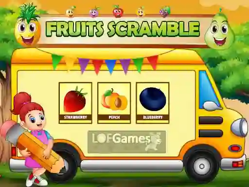Laro Fruits Scramble online