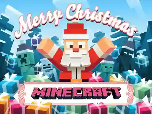 Laro MineCraft Christmas Jigsaw Puzzle online