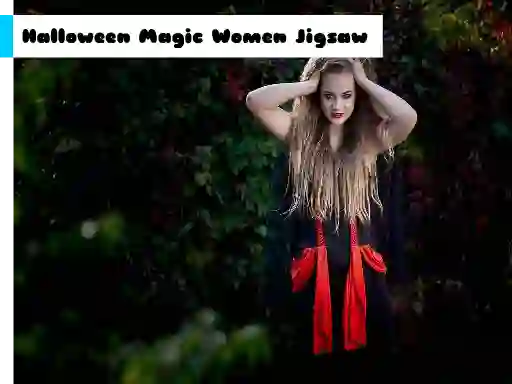 Laro Halloween Magic Women Jigsaw online