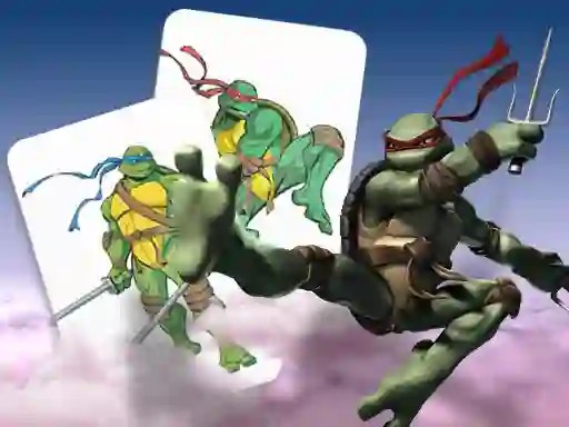 Laro Ninja Turtles Memory card Match online