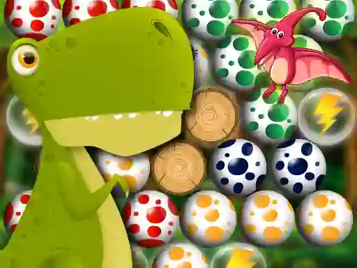 Laro Egg Shooter: Bubble Dinosaur online