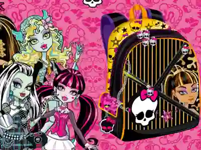 Laro Monster High Backpack Design online