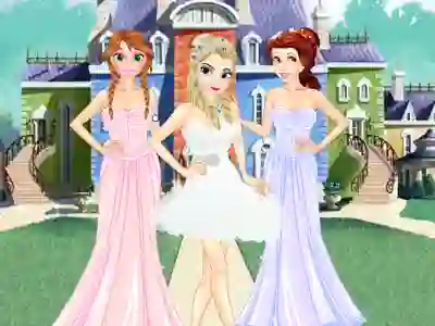 Laro Girls Ball Dress up online