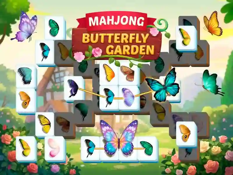 Laro Mahjong Butterfly Garden online