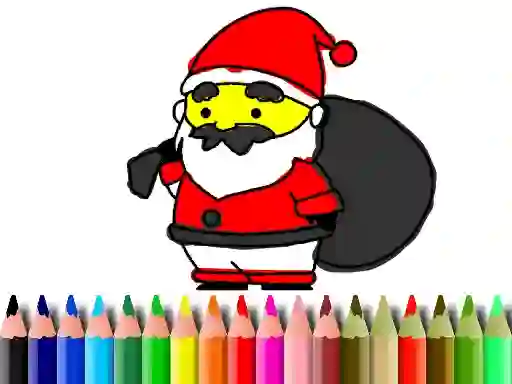 Laro Back To School: Santa Claus Coloring online