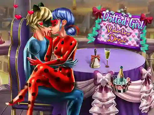 Laro Dotted Girl Valentine Dinner online