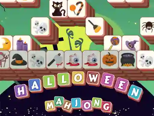 Laro Halloween Mahjong Tiles online
