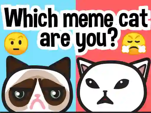 Laro Which Meme Cat Are You? online