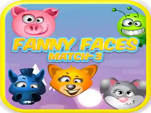 Laro Funny Faces Match-3 online