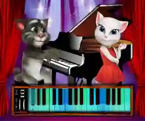 Laro Talking Tom Piano Time online