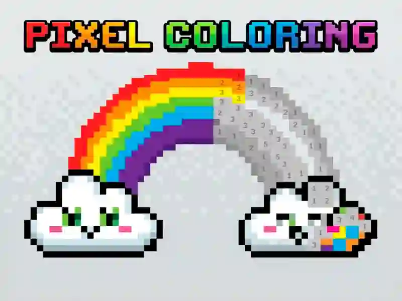Laro Pixel Coloring online