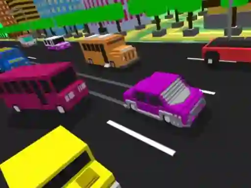 Laro Blocky Highway Racing online