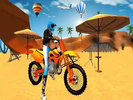 Laro Motocross Beach Game: Bike Stunt Racing online