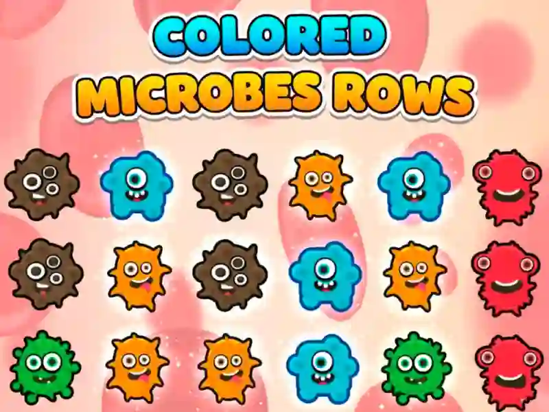 Laro Colored Microbes Rows online