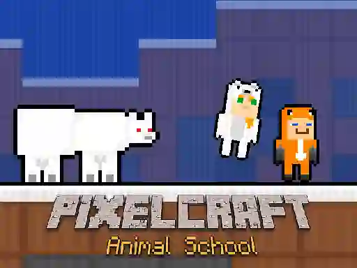 Laro PixelCraft Animal School online