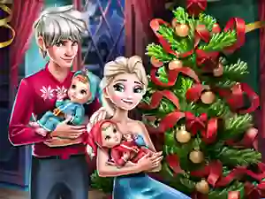 Laro Elsa Family Christmas online