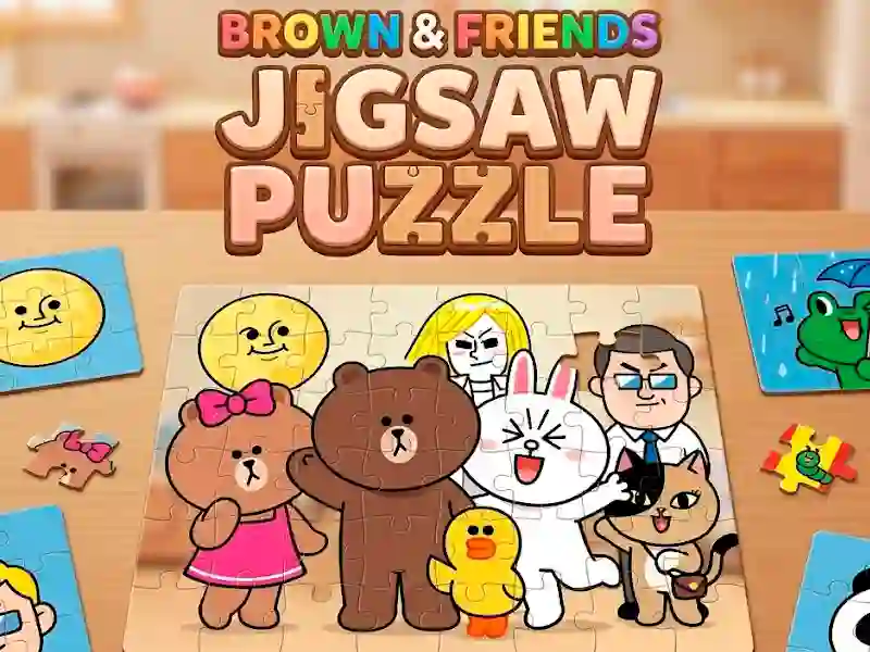 Laro Brown And Friends Jigsaw Puzzle online