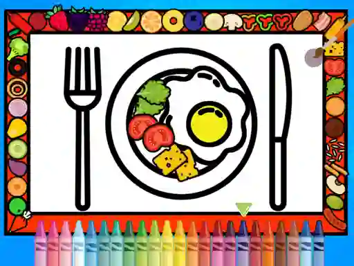 Laro Color and Decorate Dinner Plate online