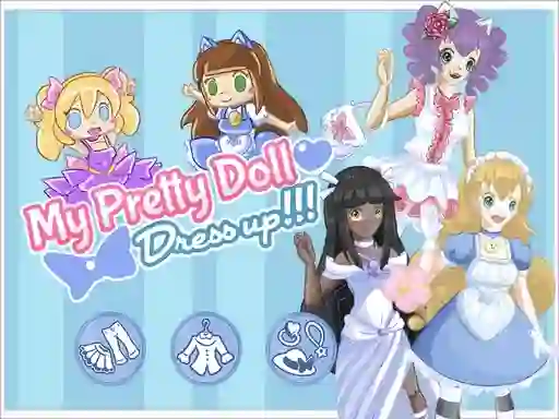 Laro My pretty doll : Dress up online