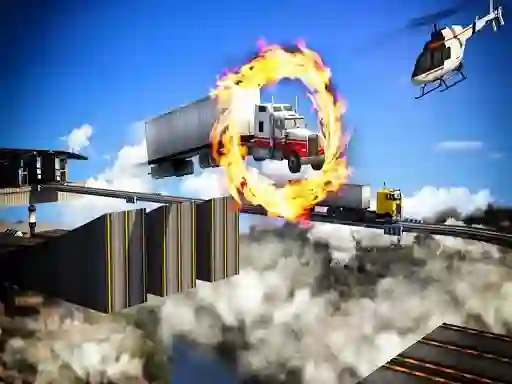 Laro Impossible Truck Driving Stunt Track Parking online