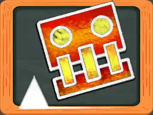 Laro Geometry Dash Blackboard online