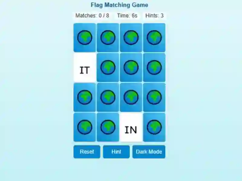 Laro Memory Match Flag Edition online