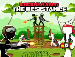 Laro Stickman Army: The Resistance online