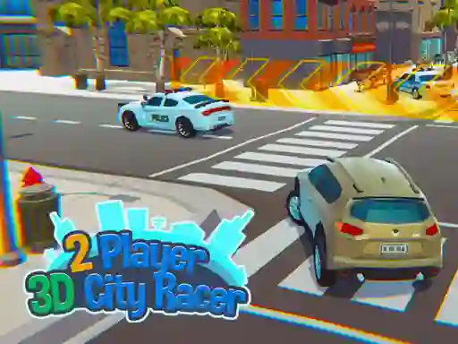 Laro 2 Player 3D City Racer online