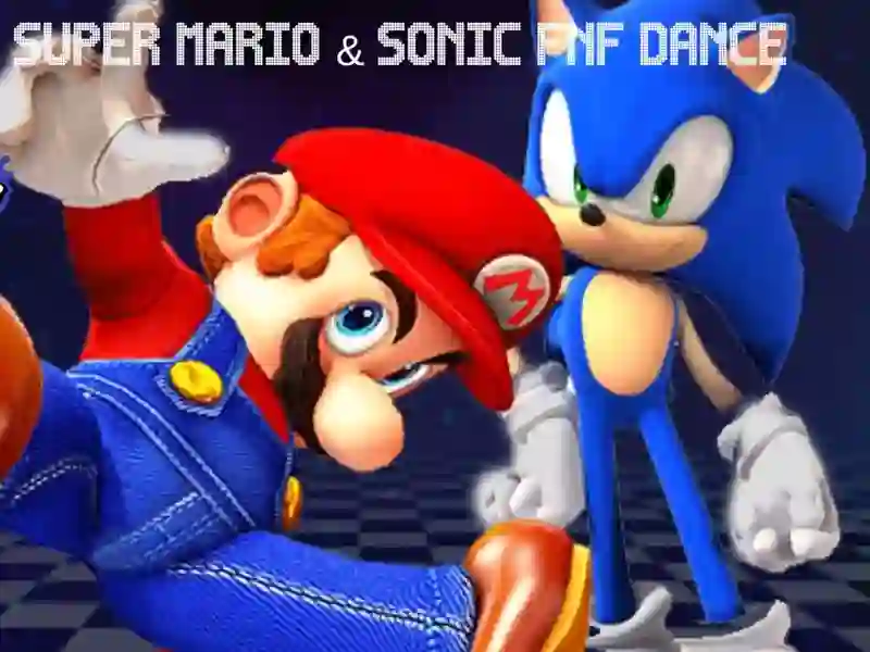 Laro Super Mario & Sonic FNF Dance online