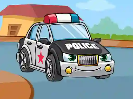 Laro Police Cars Jigsaw online