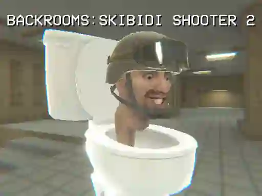 Laro Backrooms: Skibidi Shooter 2 online