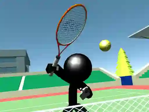Laro Stickman Tennis 3D online